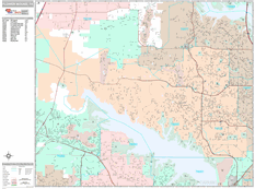 Flower Mound Digital Map Premium Style